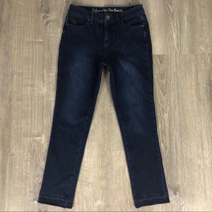 Belle by Kim Gravel Flexibelle Released Hem Jeans